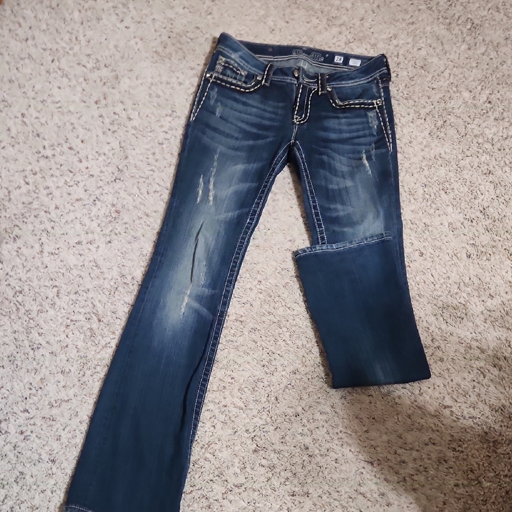 Miss Me Dark Blue Boot Cut Women's Jeans